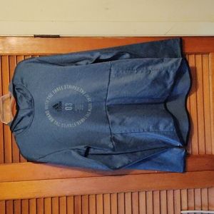 Adidas men's size medium blue hoodie